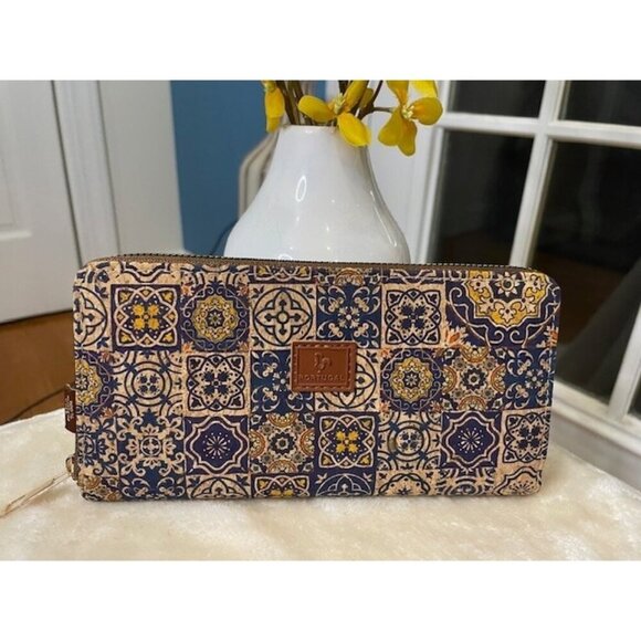 Unbranded Handbags - Sustainable Luxury | Long CORK Wallet from Portugal – Eco-Friendly Elegance